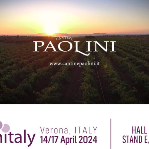 Cantine Paolini alla 56ª edizione di Vinitaly, dal 14 al 17 aprile 2024